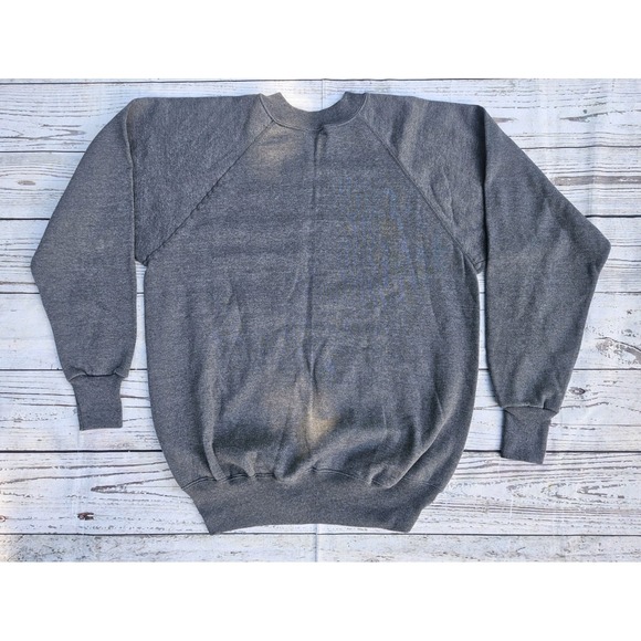 Billy Joel Storm Front Tour '90-'91 Showlites L Gray Sweat Shirt Rare & Vintage - Picture 4 of 5